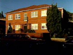 The block of flats where Craig and Debbie lived