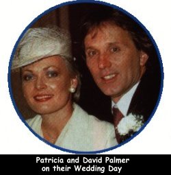 Patricia and David Palmer on their Wedding Day